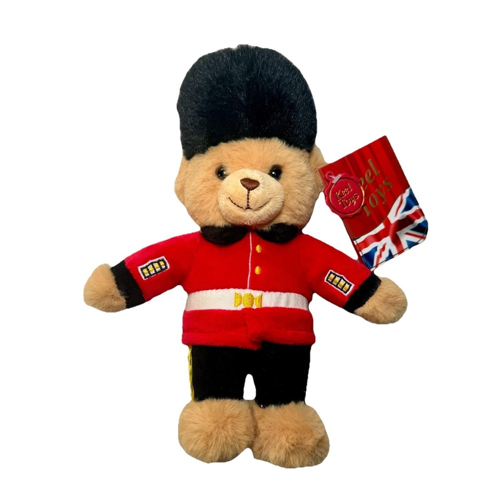 Keel Toys London Guardsman 9 Inch Teddy Bear Plush Stuffed Animal With Tags